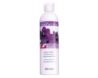 Avon Naturals Body Violet & Lycee