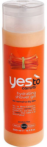 es To Carrots Hydrating Gel za tuširanje