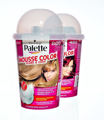 Palette Mouse farba za kosu