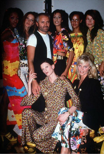 SUPERMODELI I GIANNI VERSACE