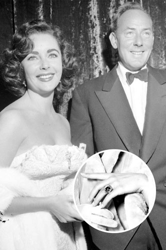 Elizabeth Taylor i Michael Wilding