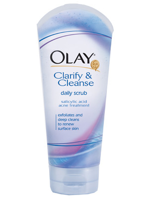 Olay Clarify and Cleanse eksfoliatorsa salicilnom kiselinom