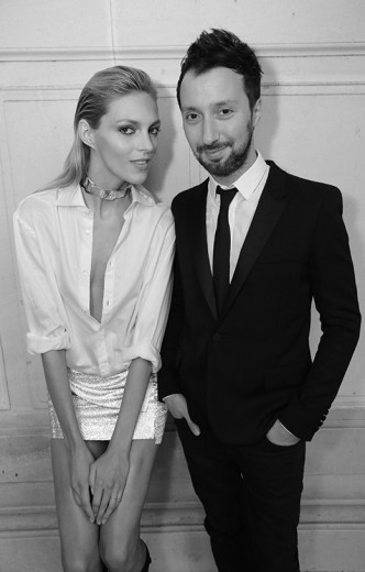 Anja Rubik, Anthony Vaccarello