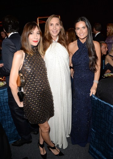 Demi Moore, Gia Coppola, Jacqui Getty