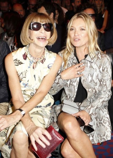 Anna Wintour i Kate Moss