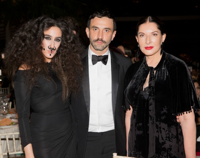 Riccardo Tisci i Marina Abramovič