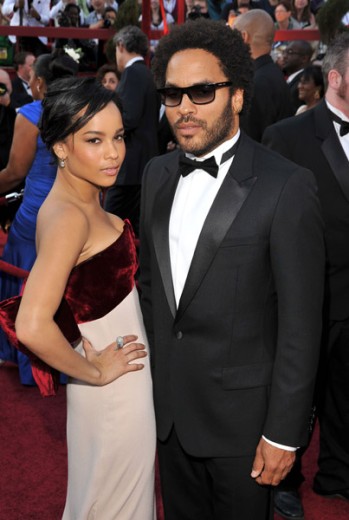 Zoe i Lenny Kravitz na dodeli Oskara