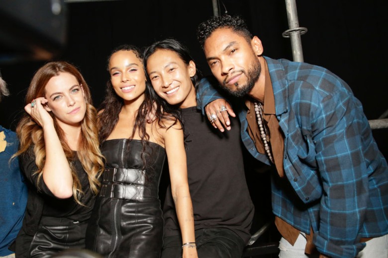 Riley Keough, Zoe Kravitz, Alexander Wang	