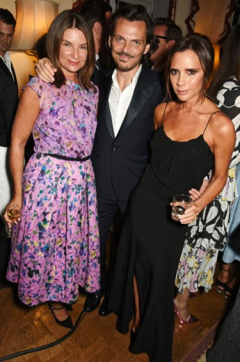 Natalie Massenet, Matthew Williamson, Victoria Beckham