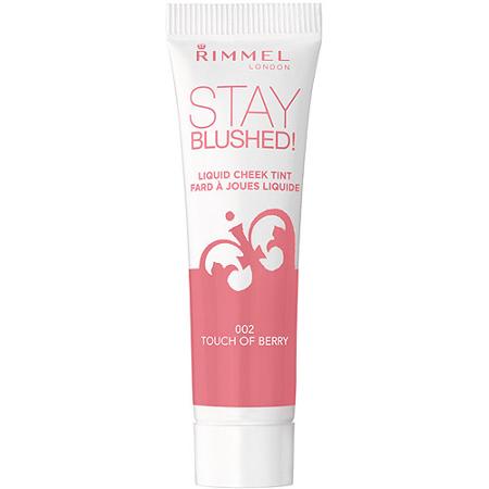 Rimmel London Stay Blushed! Liquid Cheek Tint 002 Touch Of Berry