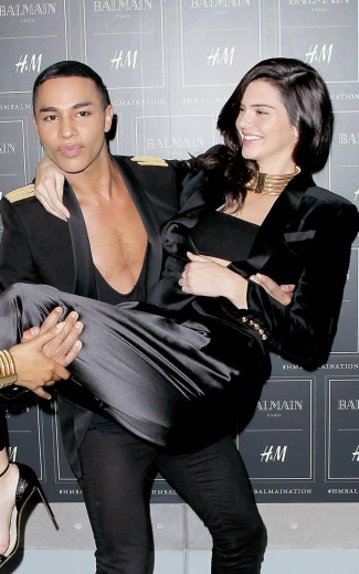 Olivier Rousteing, Kendall Jenner