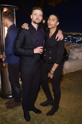 Justin Timberlake i Olivier Rousteing