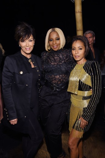 Kris Jenner, Mary J. Blige i Jada Pinkett Smith