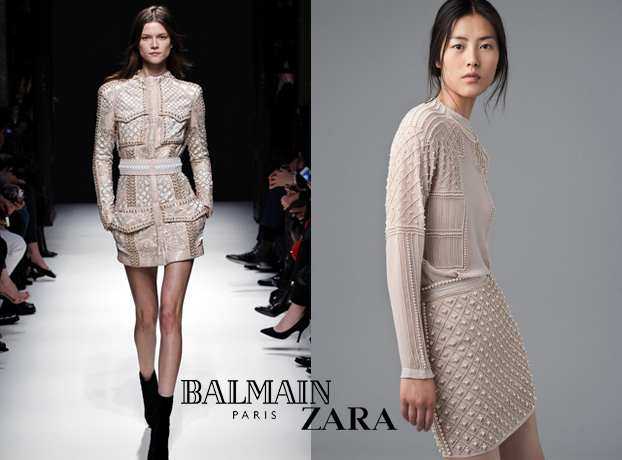 Balmain vs Zara