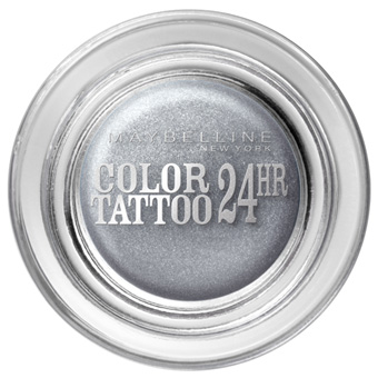 Maybelline Color Tattoo Metal 24hr Eyeshadow - Silver Strike