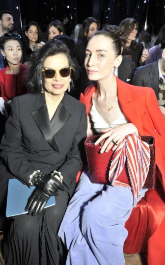 Bianca Jagger i Erin O'Connor