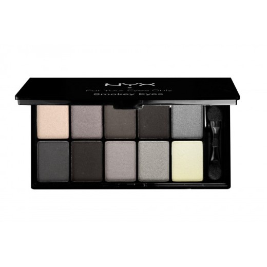 NYX 10 Color Palette Smokey Eyes