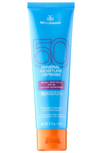 MDSolarSciences Mineral Moisture Defense Body Broad Spectrum SPF 50 UVA-UVB Sunscreen