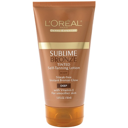 L'Oreal Sublime Bronze Self-Tanning Lotion
