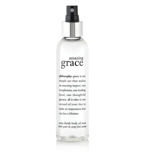 Philosophy Amazing grace perfumed hair and body oil spray