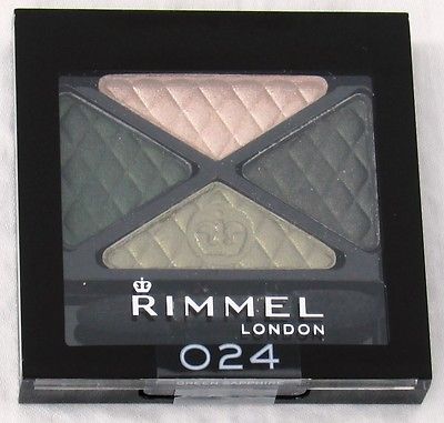 Rimmel Glam Eyes Quad Eye Shadow 024 Green Sapphire